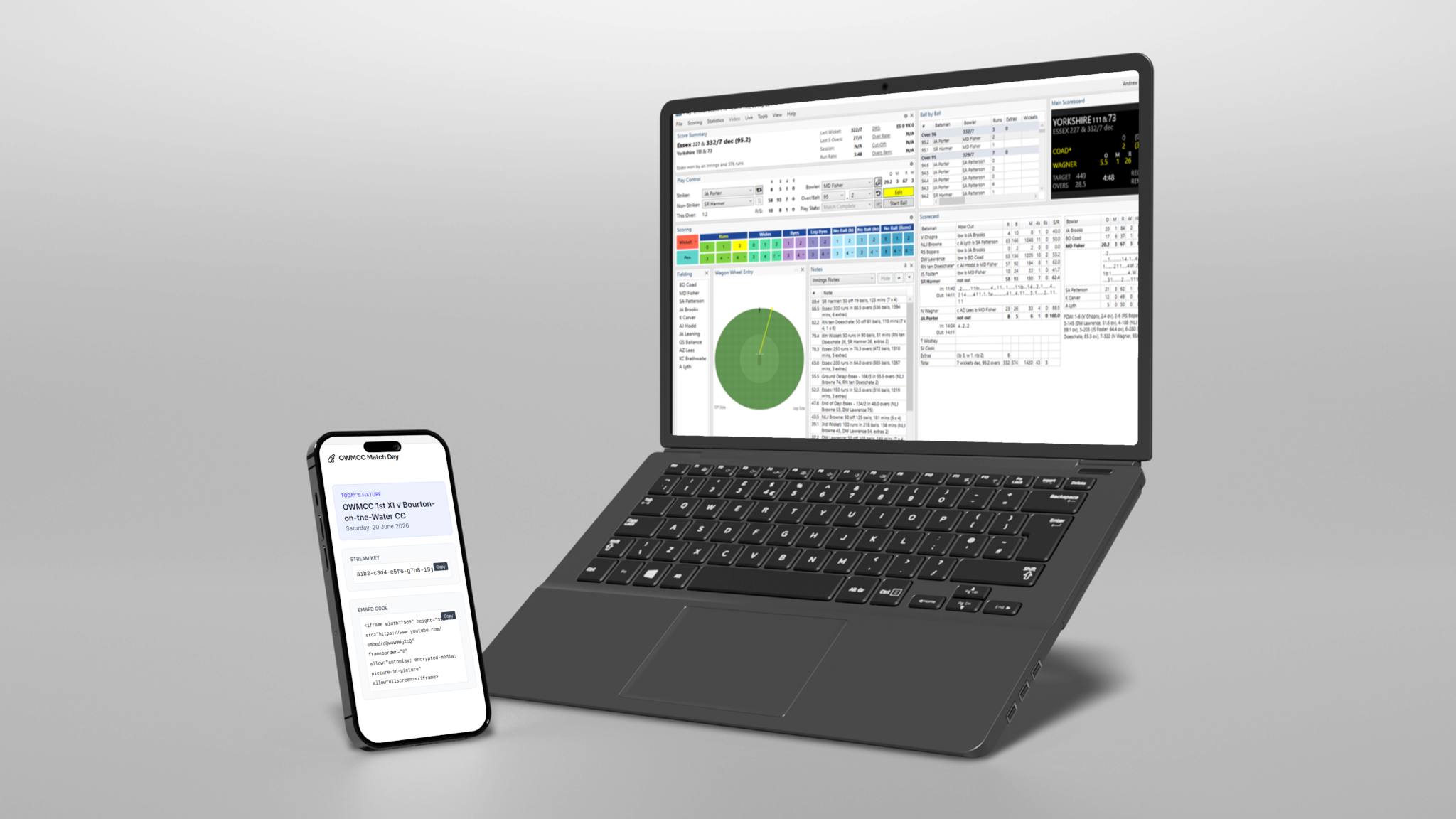 Screenshot of computer systems